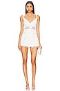 view 2 of 5 Armas Romper With Cape in White