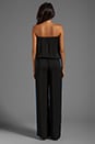 view 4 of 5 Zuri Strapless Jumpsuit en Black/Blue in Black & Blue