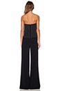 view 3 of 3 Vite Strapless Fringed Jumpsuit in Black