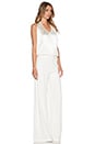 view 2 of 3 Isis Fringed Jumpsuit in Blanc