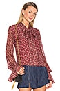 view 1 of 4 BLUSA ROMIN in Rust Floral
