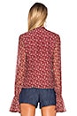view 3 of 4 BLUSA ROMIN in Rust Floral