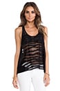 view 1 of 5 Brill Racerback Tank in Black Safari