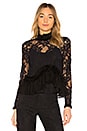 view 1 of 4 Karenza Lace Blouse in Black