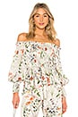 view 1 of 4 Elsa Top in Botanical Cream