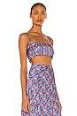 view 2 of 4 Radja Top in Azure Lilies