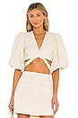 view 1 of 4 Rhona Top in Cream