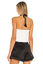 view 3 of 4 Bettie Knit Halter Top in White