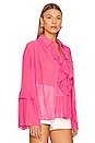 view 3 of 5 Maya Top in Fuschia