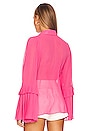 view 4 of 5 Maya Top in Fuschia