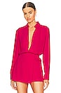view 1 of 4 Cire Top in Cerise