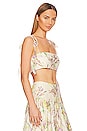 view 2 of 4 Evy Top in Floral Embroidered