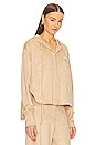view 2 of 4 Suda Top in Camel Suede