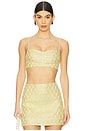 view 1 of 5 Evie Top in Gold