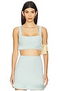 view 1 of 4 Dom Top in Ice Blue