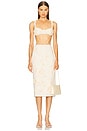 view 4 of 5 Remi Top in Ivory Raffia