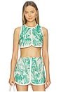 view 1 of 4 Ola Top in Verde Palm