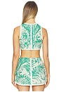 view 3 of 4 Ola Top in Verde Palm