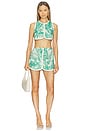 view 4 of 4 Ola Top in Verde Palm