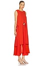 view 2 of 3 Rennes Top in Red Orange