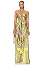 view 1 of 3 Vulcano Top in Yellow Paisley