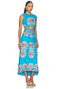 view 2 of 3 Leontine Top in Cerulean Bloom