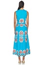 view 3 of 3 Leontine Top in Cerulean Bloom