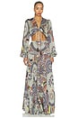 view 4 of 4 Colmar Top in Medallion Print