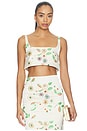 view 1 of 5 Jasmin Top in Floral Sequins