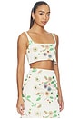 view 2 of 5 Jasmin Top in Floral Sequins