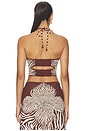 view 3 of 5 Gala Top in Brown Blossom