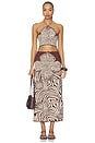 view 4 of 5 Gala Top in Brown Blossom