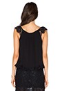 view 3 of 4 Pip Lace Top in Black