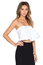 view 2 of 3 Adonis Flounce Top in White