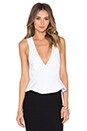 view 1 of 3 Sawyer Peplum Top in White