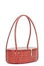 view 3 of 5 Constance Petite Oval Bag in Sienna