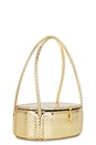 view 3 of 5 Constance Petite Oval Bag in Gold