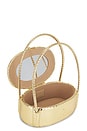 view 4 of 5 Constance Petite Oval Bag in Gold