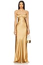 view 5 of 5 Constance Petite Oval Bag in Gold