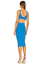 view 3 of 3 Meadow Dress in Azure