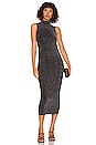 view 2 of 5 Arbor Dress in Black & Silver