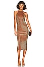 view 1 of 4 Shiloh Dress in Iridescent Copper