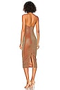 view 3 of 4 Shiloh Dress in Iridescent Copper