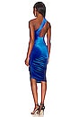 view 3 of 4 VESTIDO MIDI CELESTE in Cobalt