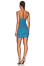 view 3 of 4 Cleo Mini Dress in Cerulean Blue