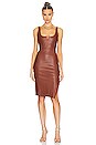 view 1 of 4 Neve Midi Dress in Cinnamon