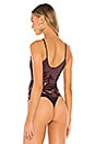 view 4 of 5 Reeve Bodysuit in Garnet
