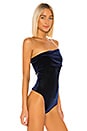 view 3 of 5 Aurelia Bodysuit in Midnight