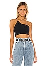 view 1 of 4 Avon Crop Top in Black