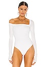 view 2 of 5 Hester Bodysuit in White